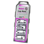 McGard Wheel Access Lug Nut, 14 Millimeter X 1.5 Thread Size, Use With Steel/Aluminum Wheels, 1.945 in Overall Length, Set Of 4 - 64033