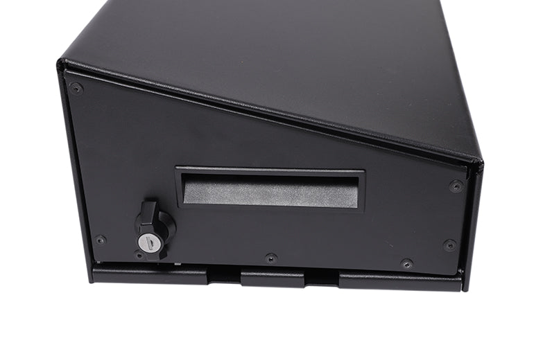Dee Zee Under Seat Storage Unit, 3 compartments, 11-1/2 in Length x 52-1/4 in Width x 7-1/2 in Height, Black - DZ701
