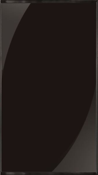 Thetford/ Norcold Refrigerator Door Panel, 21.59 in Width x 39.63 in Height x .125 in Depth, Black - 50865