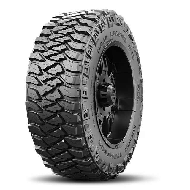 Mickey Thompson Tire, LT33 x 12.50R15, Steel Belted, Raised White Letter - 331124011