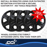 Coast2Coast Universal Wheel Covers IWC43118BLK product image 5