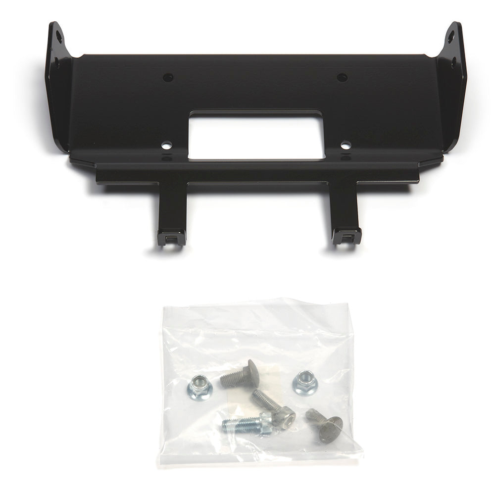 Warn Winch Mount, For 4000 to 4500 lb Winches, Black - 93790