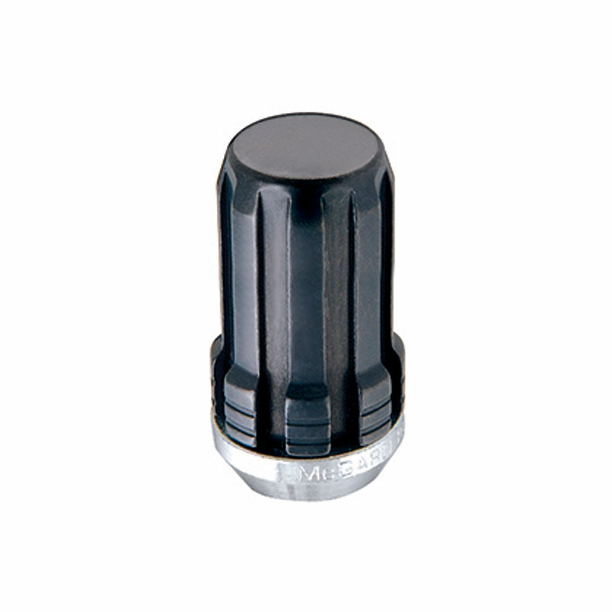 McGard Wheel Access Lug Nut, 14 Millimeter X 1.5 Thread Size, 1.648 in Overall Length, 7 Spline, Set Of 4 - 65315BK