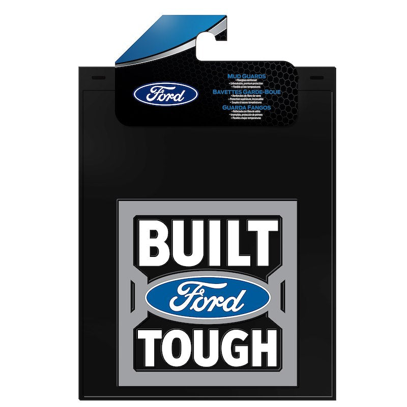 Plasticolor Mud Flap, Black, Set Of 2 - 001861R01