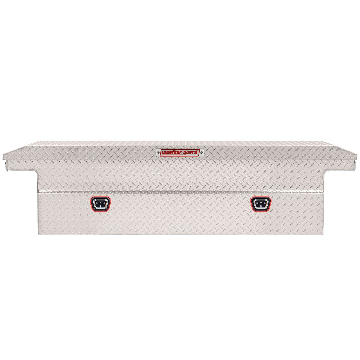 Weather Guard Tool Box, Aluminum, 20 in Length x 72 in Width x 18 in Height, 11 Cubic ft Capacity - 121-0-04