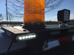 Acari Fleet Solutions Warning Light Mount, LP Series, Powder Coated Satin Black, Aluminum - RTM-101-LP-14KIT