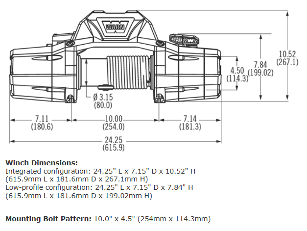 WARN Truck & SUV Winches 88980 product image 2