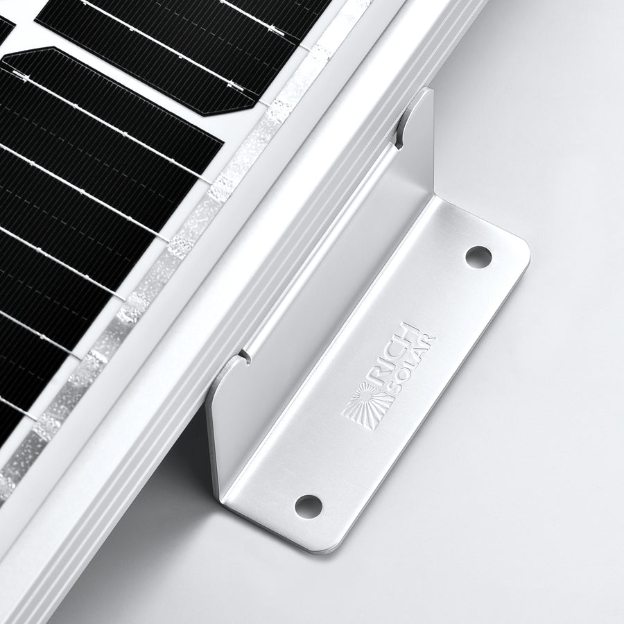 Rich Solar Solar Panel Mounting Kit, For Use With Rich Solar MEGA Series Solar Panel, 1-1/4 in Height - RS-ZB4H