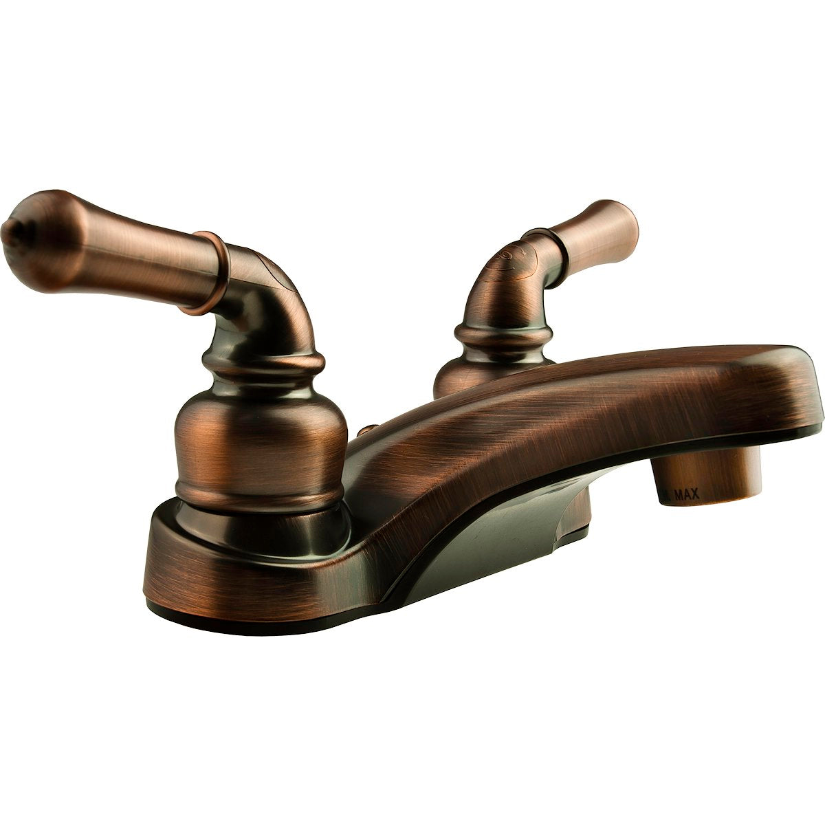 Dura Faucet Faucet, Classical Series, 2 Teapot Classical Handle, 2 Hole Application - DF-PL700C-ORB