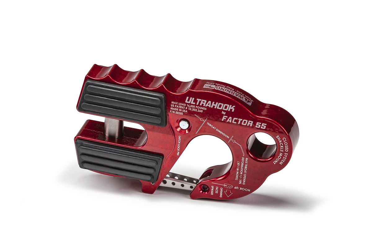 Factor 55 Winch Hooks & Shackle Mounts 00250-01 product image 1