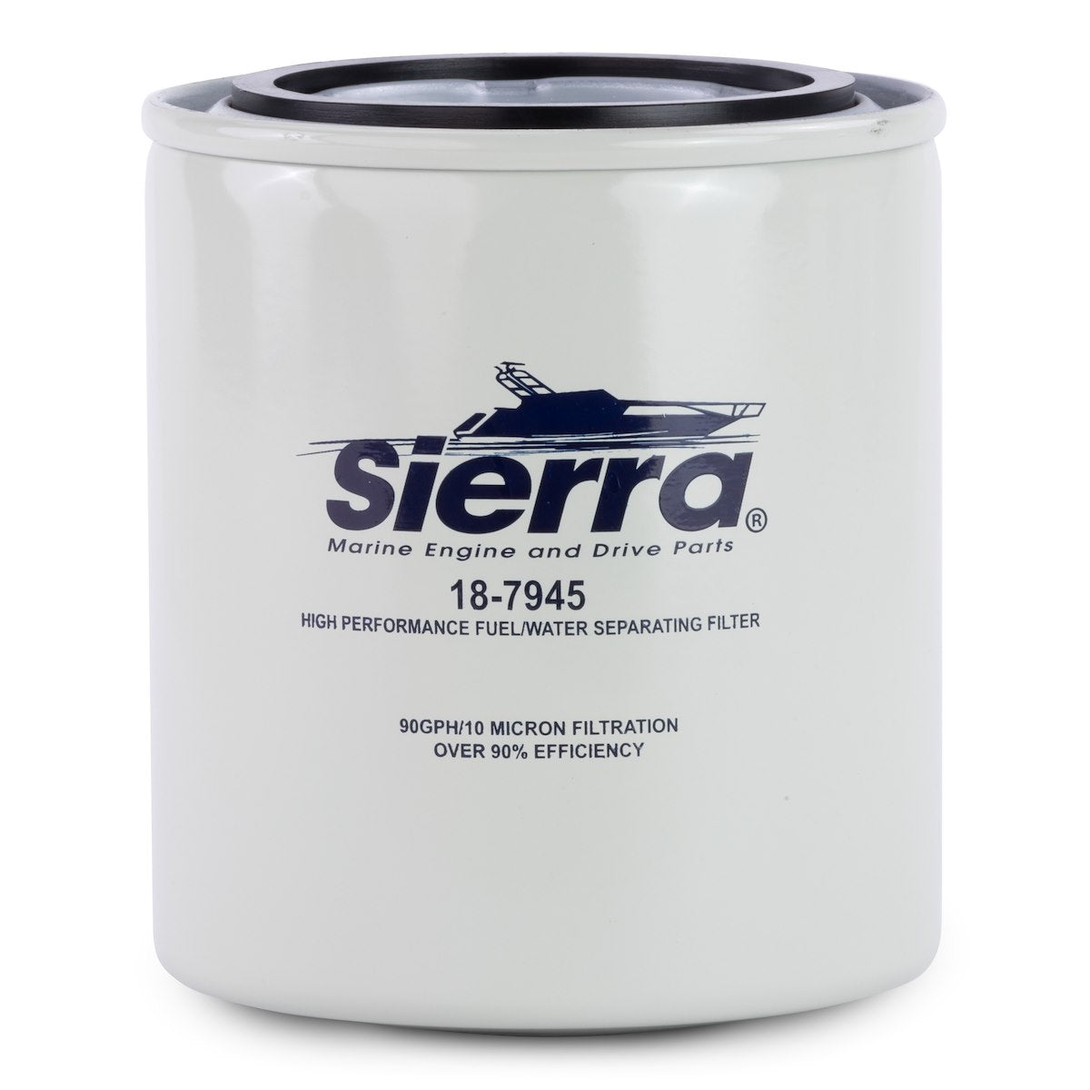 Sierra Marine Fuel Water Separator Filter, Marine Series, 10 Micron Element, 90 GPH - 18-7945