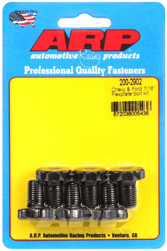 ARP Auto Trans Flexplate Bolt, 0.680 in Under Head Length, 7/16 in - 20 Thread Size, 200000 PSI Tensile Strength - 200-2902
