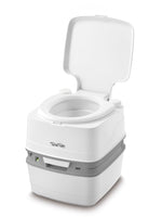 Thetford/ Norcold Toilet, Porta Potti  365, 4.0 gal Fresh Water Tank And 5.5 gal Waste Water Tank, White/Medium Gray - 50281