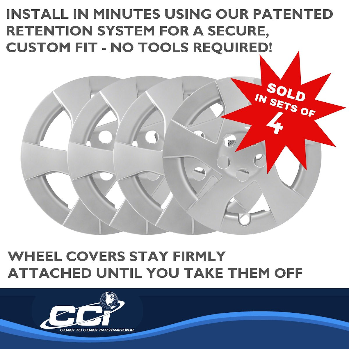Coast2Coast Universal Wheel Covers IWC44815S product image 5