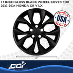 Coast2Coast Universal Wheel Covers 56217BLK product image 3