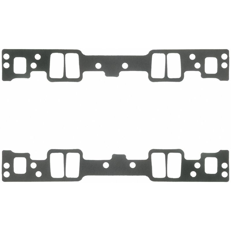 Fel-Pro Intake Manifold Gasket, 1.08 in X 2.11 in Port Size, 0.120 in Thick - 1255