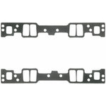 Fel-Pro Intake Manifold Gasket, 1.08 in X 2.11 in Port Size, 0.120 in Thick - 1255