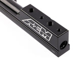 AEM Electronics Fuel Injector Rail, Black, Aluminum, 1/2 in bore Diameter - 25-100BK