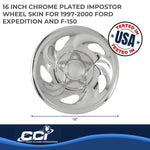 Coast2Coast Wheel Skins & Styled Wheel Covers IWCIMP01X product image 2