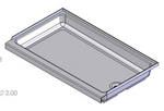 Specialty Recreation Shower Pan, 24 in x 40 in x 5.51 in, White - SP2440WR