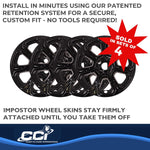 Coast2Coast Wheel Skins & Styled Wheel Covers IWCIMP456BLK product image 4