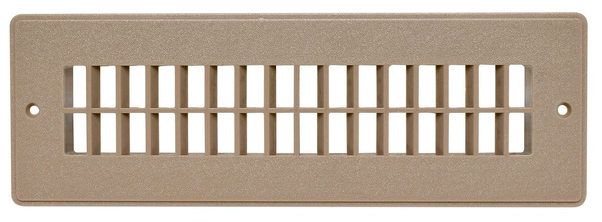 Valterra Heating/Cooling Register, 2-1/4 in Width x 10 in Length, 2-Hole - A10-3365VP