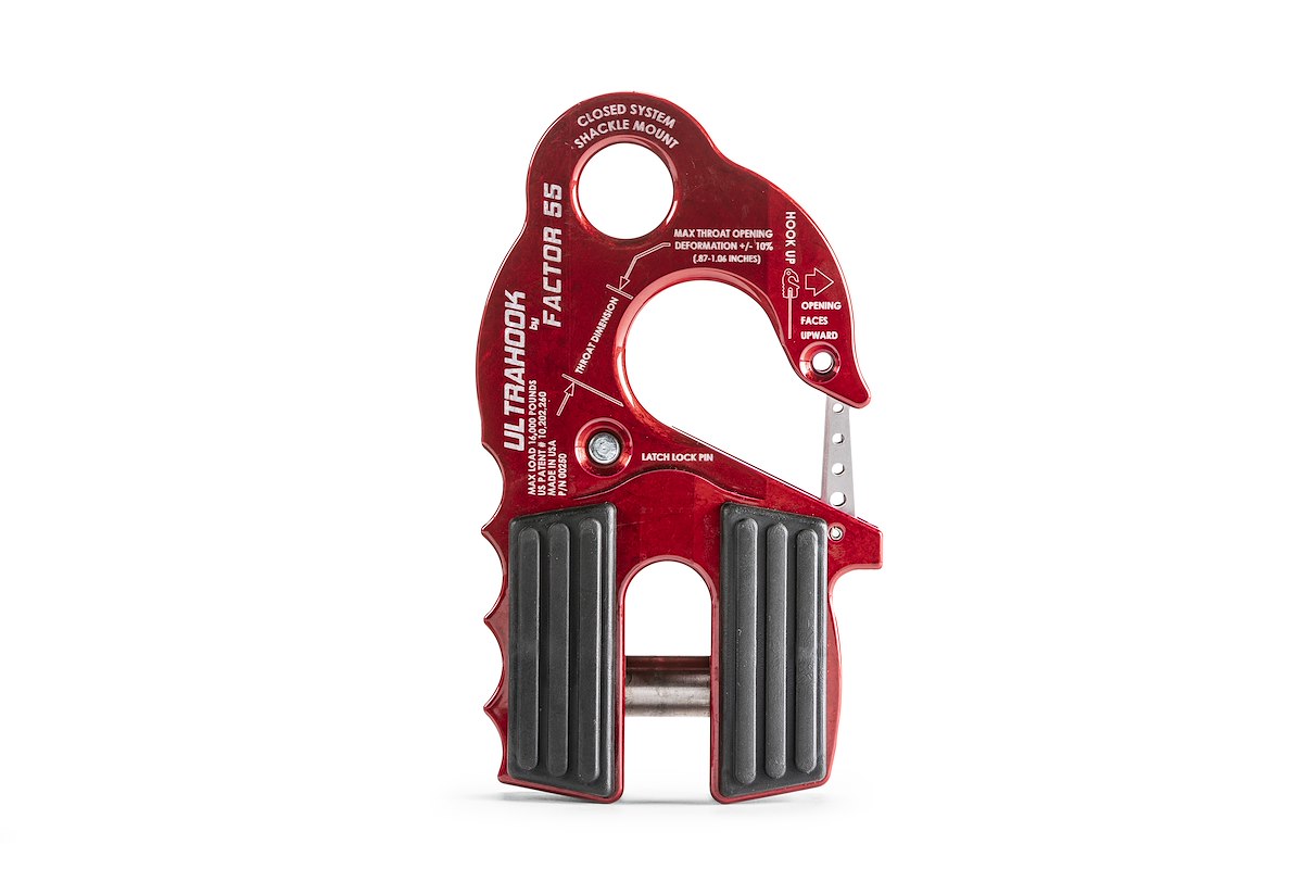 Factor 55 Winch Hooks & Shackle Mounts 00250-01 product image 2