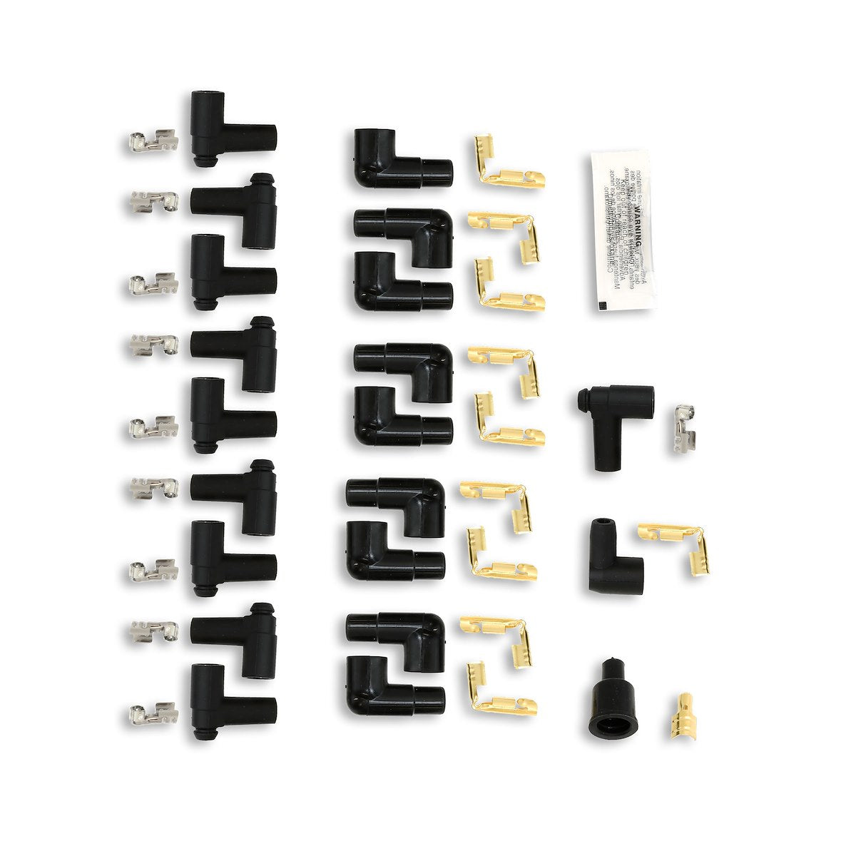 Taylor Cable Spark Plug Wire Set, Unassembled, Black, 8 Millimeter Diameter - 73051