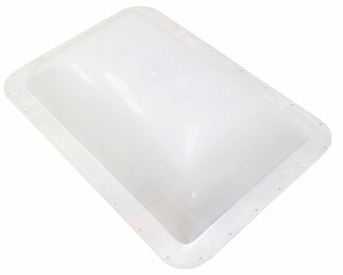Alpha System Skylight, 22 in Length x 14 in Width Flange, White/Clear - V1422CPOD