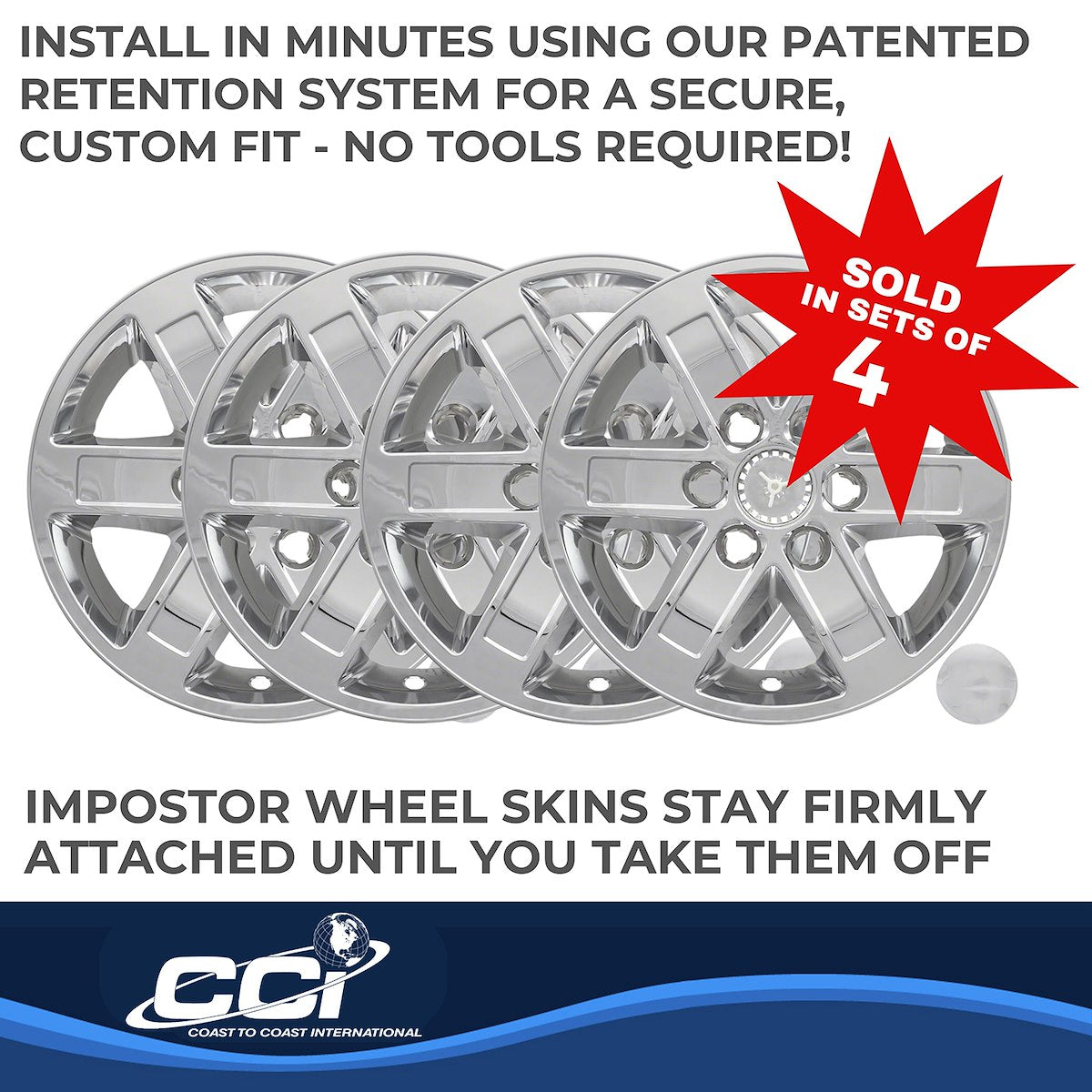 Coast2Coast Wheel Skins & Styled Wheel Covers IWCIMP358X product image 5