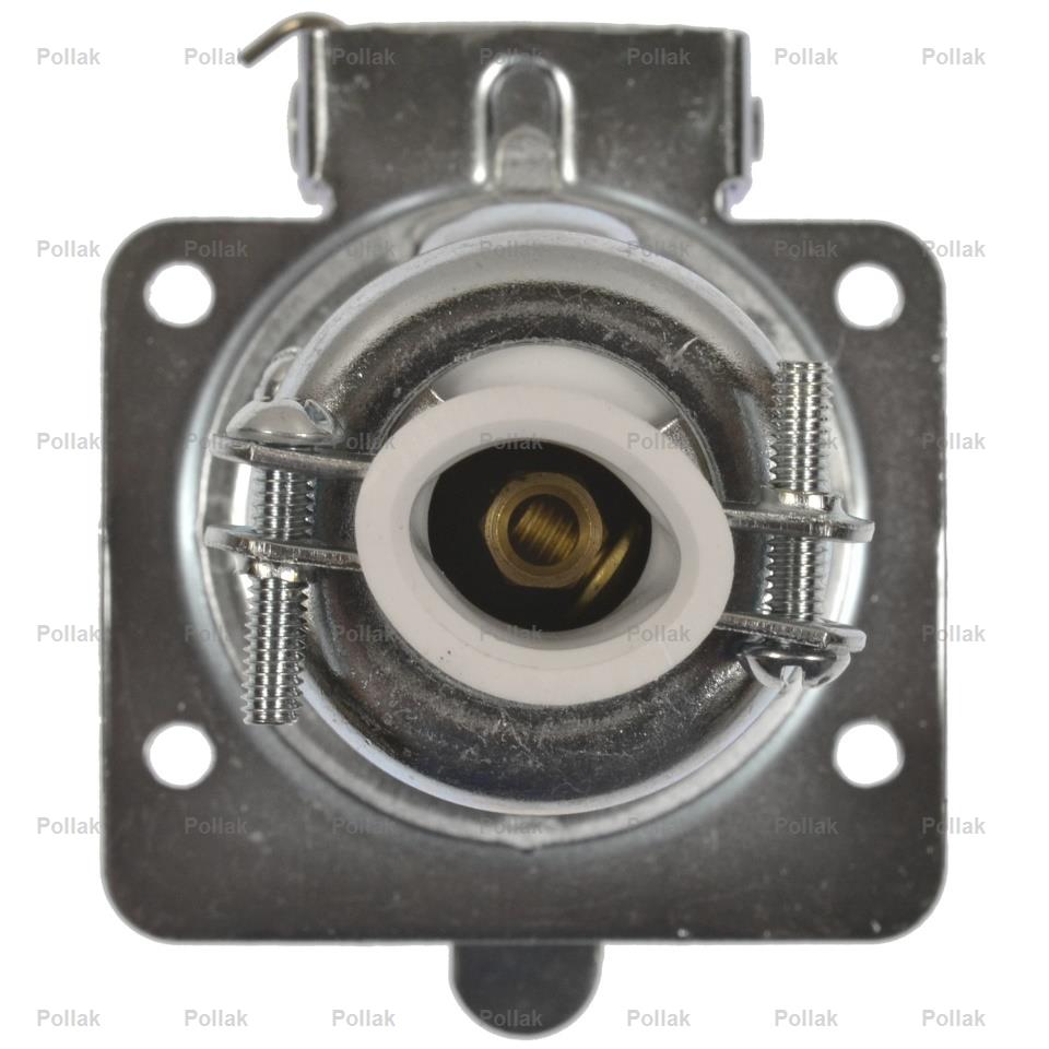 Pollak Trailer Wiring Connector, 7-Way Round Socket - 12-703
