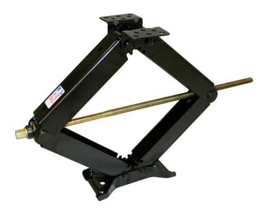 BAL RV Leveling Jack, Classic Series, 7500 lb Static Load Capacity, Extends From 4 in To 24 in - 24001