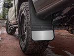 Husky Liners Mud Flap, Black, With Stainless Steel Weights, Set Of 2 - 55101