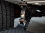 AMP Research Running Board, Textured Powder Coated, Black, Die Cast Aluminum - 76147-01A