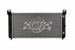 CSF Radiator, Overall Dimensions 41-7/8 in Length X 23-9/16 in Height, Core Dimensions 34 in Length X 17-1/4 in Height X 1-1/4 in Depth - 3653