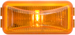 Optronics Clearance Light, AL90 SERIES, LED, 2-1/2 in Length x -1-1/4 in Width x 1 in Depth - AL90ABP
