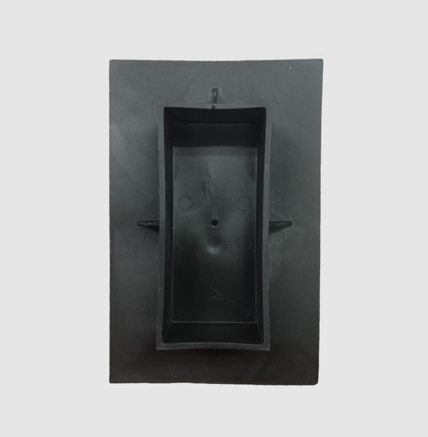 Dr Shrink Boat Shrink Wrap Support Pole End Cap, 5-3/4 in Length x 3-3/4 in Width x 2 in Height, Black - DS-BCAP