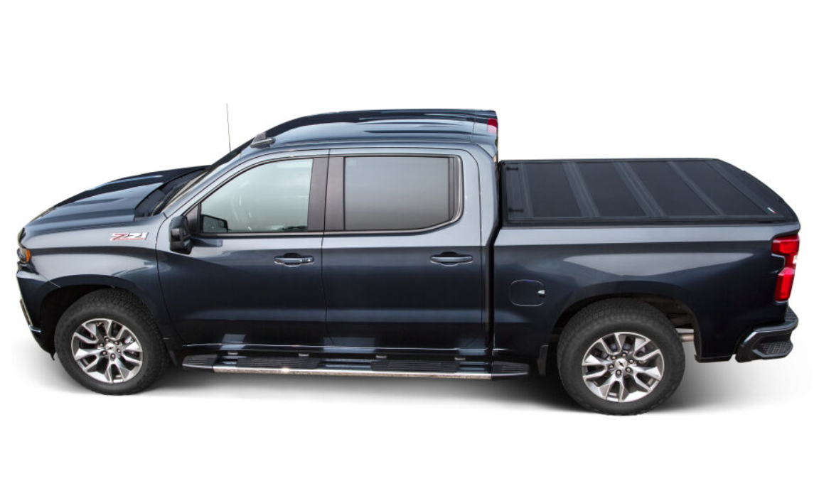 Leer Tonneau Cover, HF650M, 3 Folds/4 Panels, Black Matte - 650300