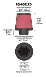K&N Filters RG-1001RD product image 6