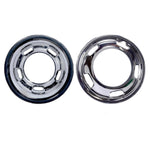 Coast2Coast Wheel Simulator, Fits 17 in Wheels, Chrome, 5 Hand Holes, Set Of 4 - IWCN9010