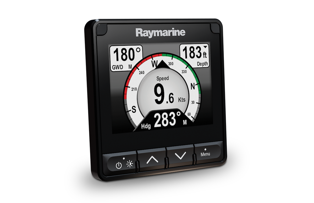 Raymarine Sailboat Instrument Kit, i70s, 4 in LCD Display, 1.7 Watt Power Consumption - E70327