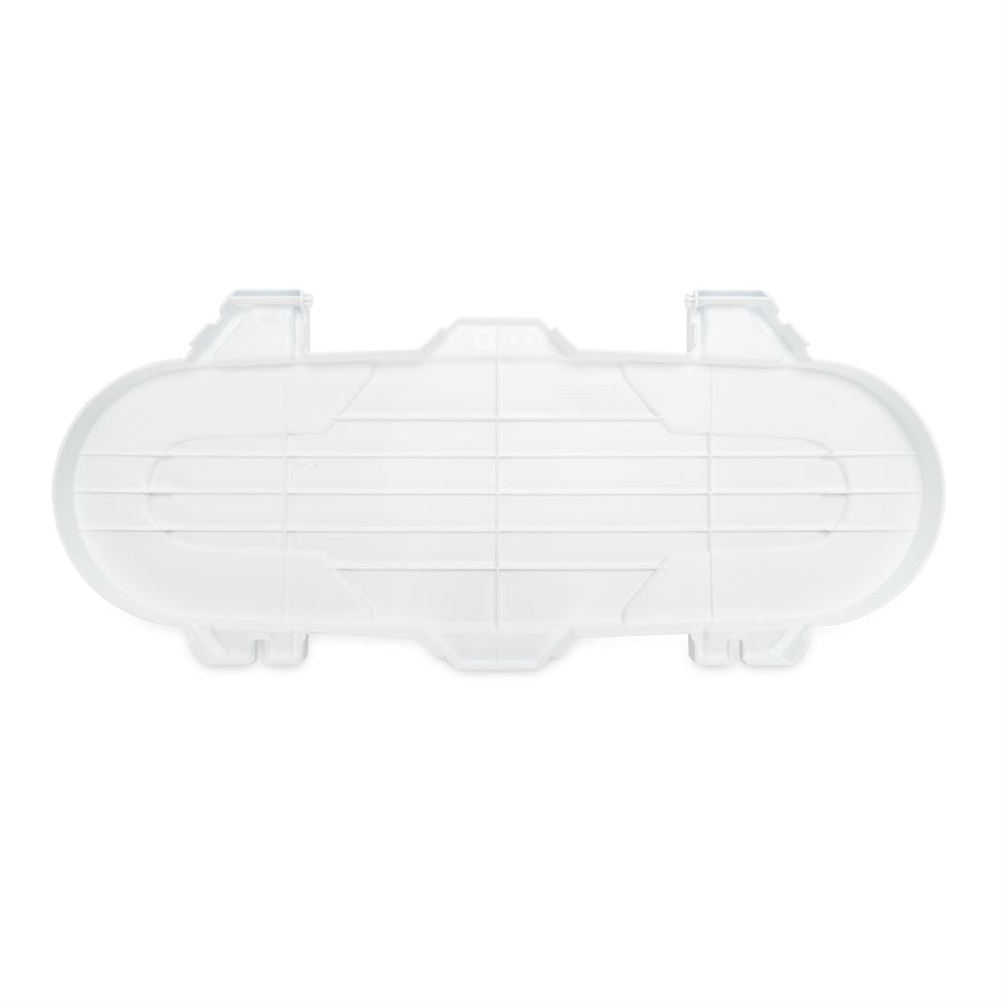 Camco Propane Tank Cover, For Dual 20 lb Tanks While Mounted, White, 29-1/2 in Width x 20-1/2 in Height x 15-1/2 in Depth - 50503