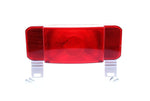Optronics Trailer Light, 8.625 in Length x 5 in Width x 2-1/4 in Depth, 12.8 V DC, White Base - RVST61S