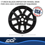 Coast2Coast Wheel Skins & Styled Wheel Covers IWCIMP486BLK product image 3