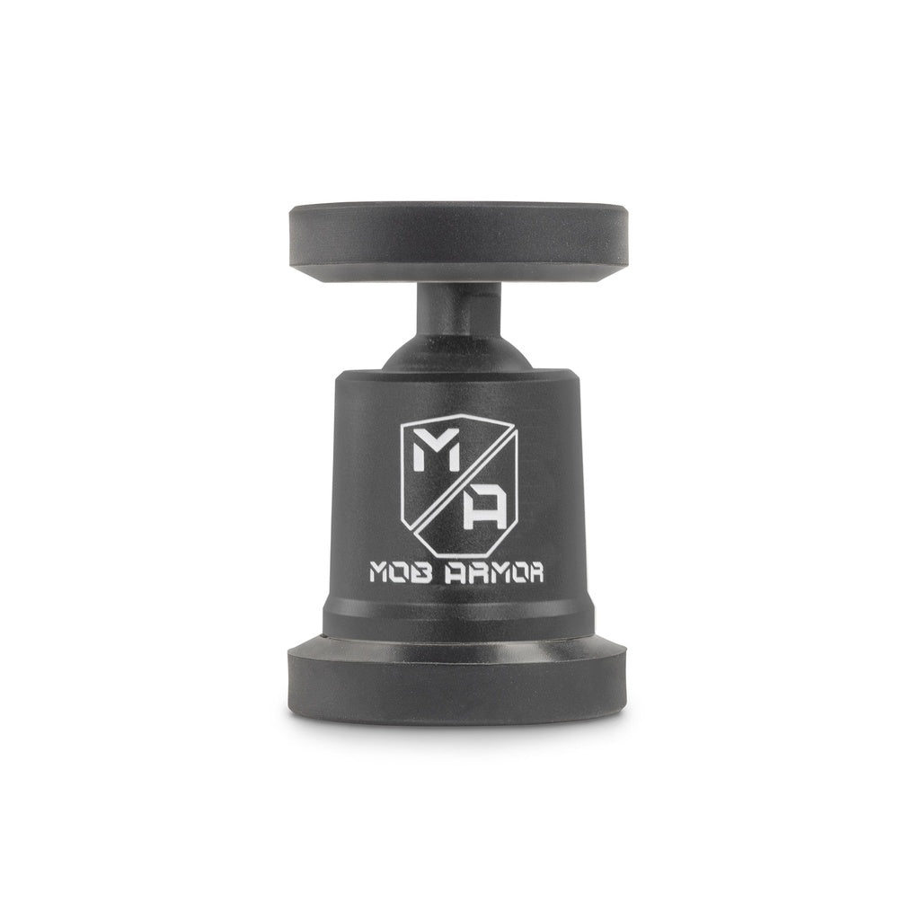 Mob Armor Cell Phone Mount, 90 lb Capacity Magnetic Mount, Black, Billet Aluminum - MOBN-MX-BLK