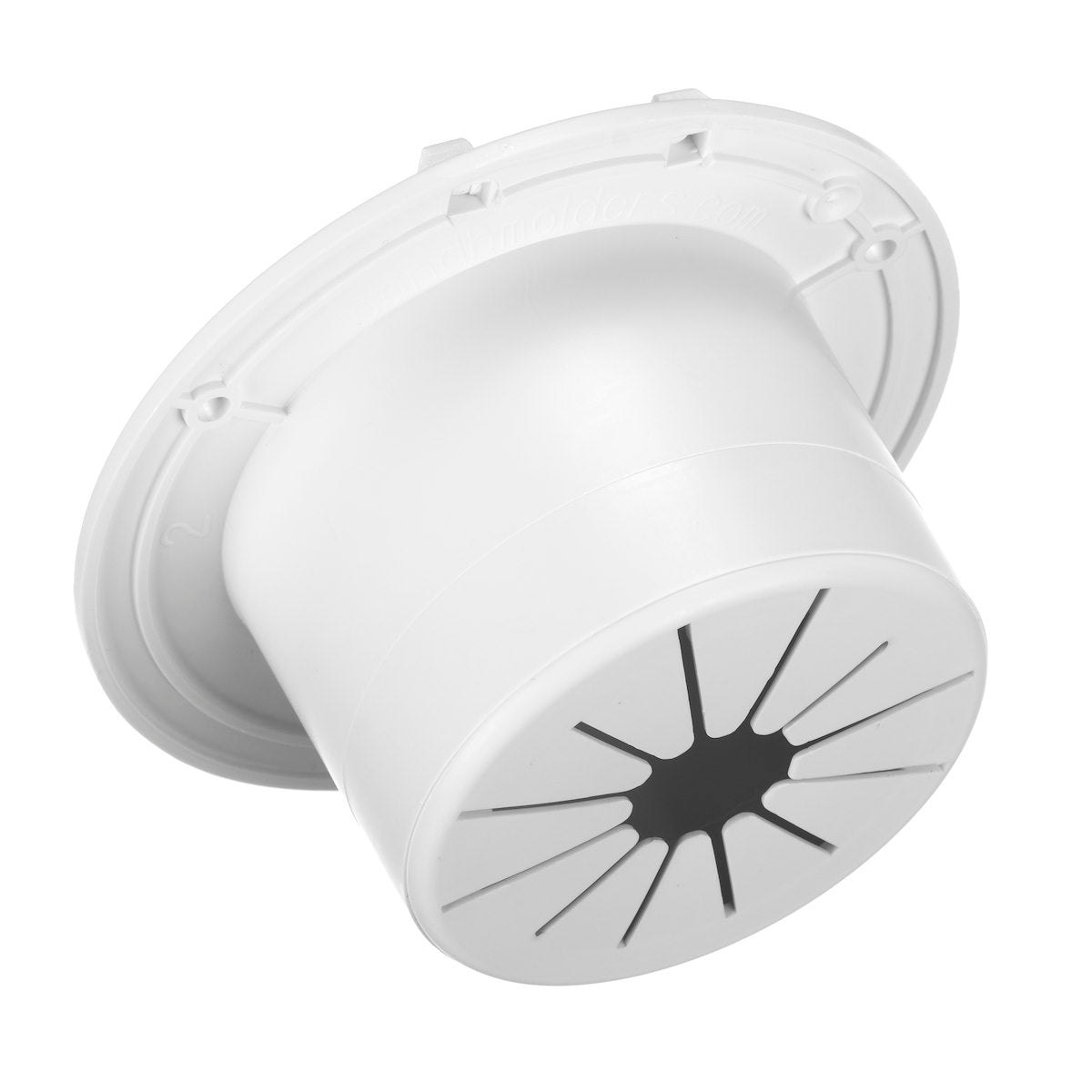 B&B Molders Electrical Cord Hatch, For Use With Up To 30 amp/50 amp Cords, 5-1/8 in Diameter x 2-3/8 in Depth, 3-1/2 in Cutout Diameter - 94329