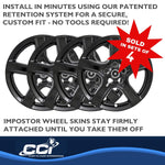 Coast2Coast Wheel Skins & Styled Wheel Covers IWCIMP393BLK product image 4