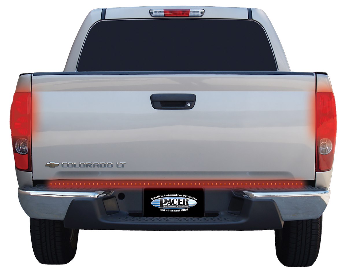 Pacer Performance Tailgate Light - LED, Outback F5, 60 in Rigid Light Bar, Red Brake/Red Running/Red Turn Signal/White Reverse - 20-815