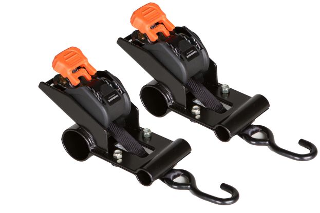 Holman Tie Down Strap, 1 in Width x 6 ft Length, 466 lb Load Capacity, 1400 lb Break Strength, Set Of 2 - 31500