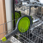 Progressive International Kitchen Strainer, Collapses To 1 in Thickness, 1.5 qt Capacity, With 10 in Expand Handle - PS-3508
